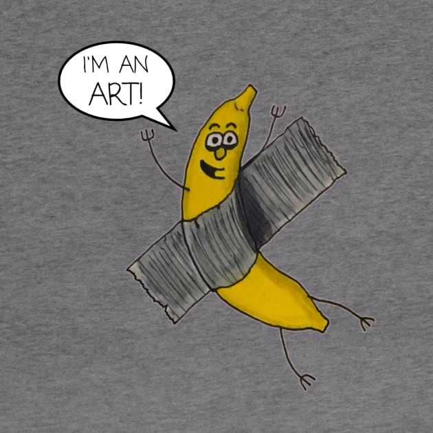 Duct-Taped Banana by penguinsam